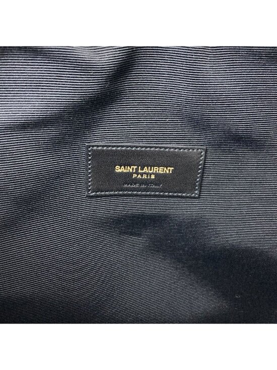 Saint Laurent Logo Backpack Canvas main image 5